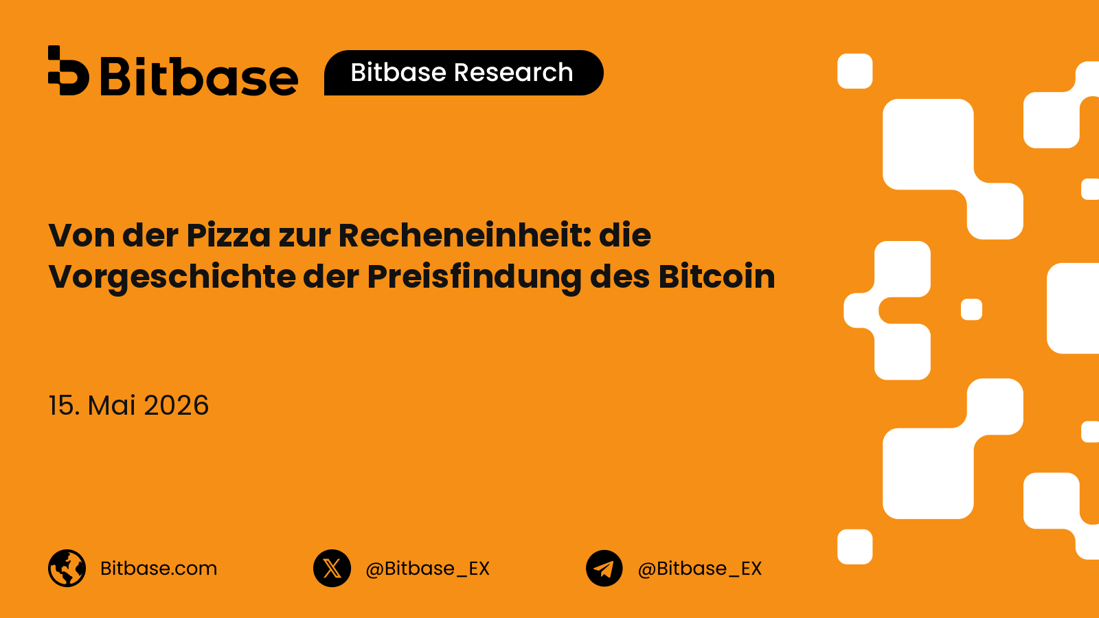 Von der Pizza zur Recheneinheit: die Vorgeschichte der Preisfindung des Bitcoin