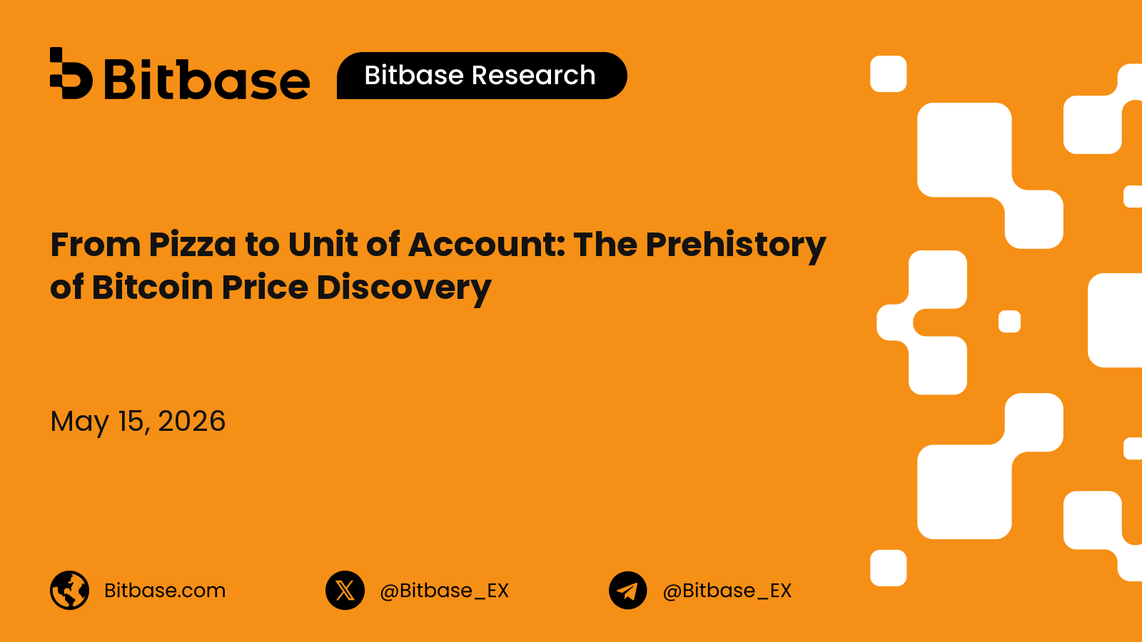 From Pizza to Unit of Account: The Prehistory of Bitcoin Price Discovery