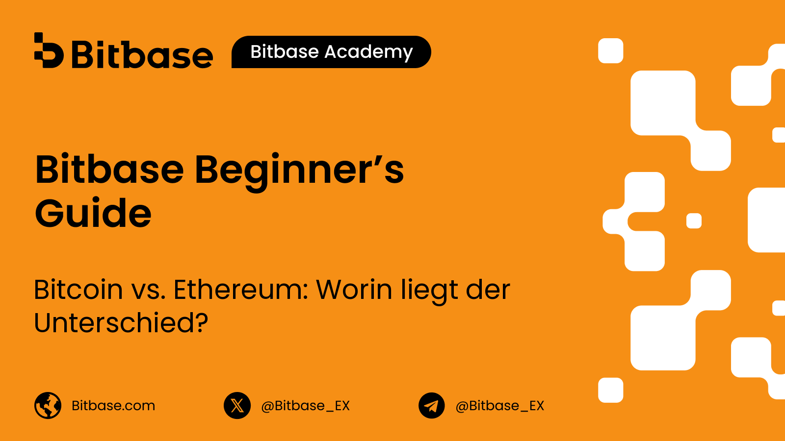 Bitcoin vs. Ethereum: Worin liegt der Unterschied?