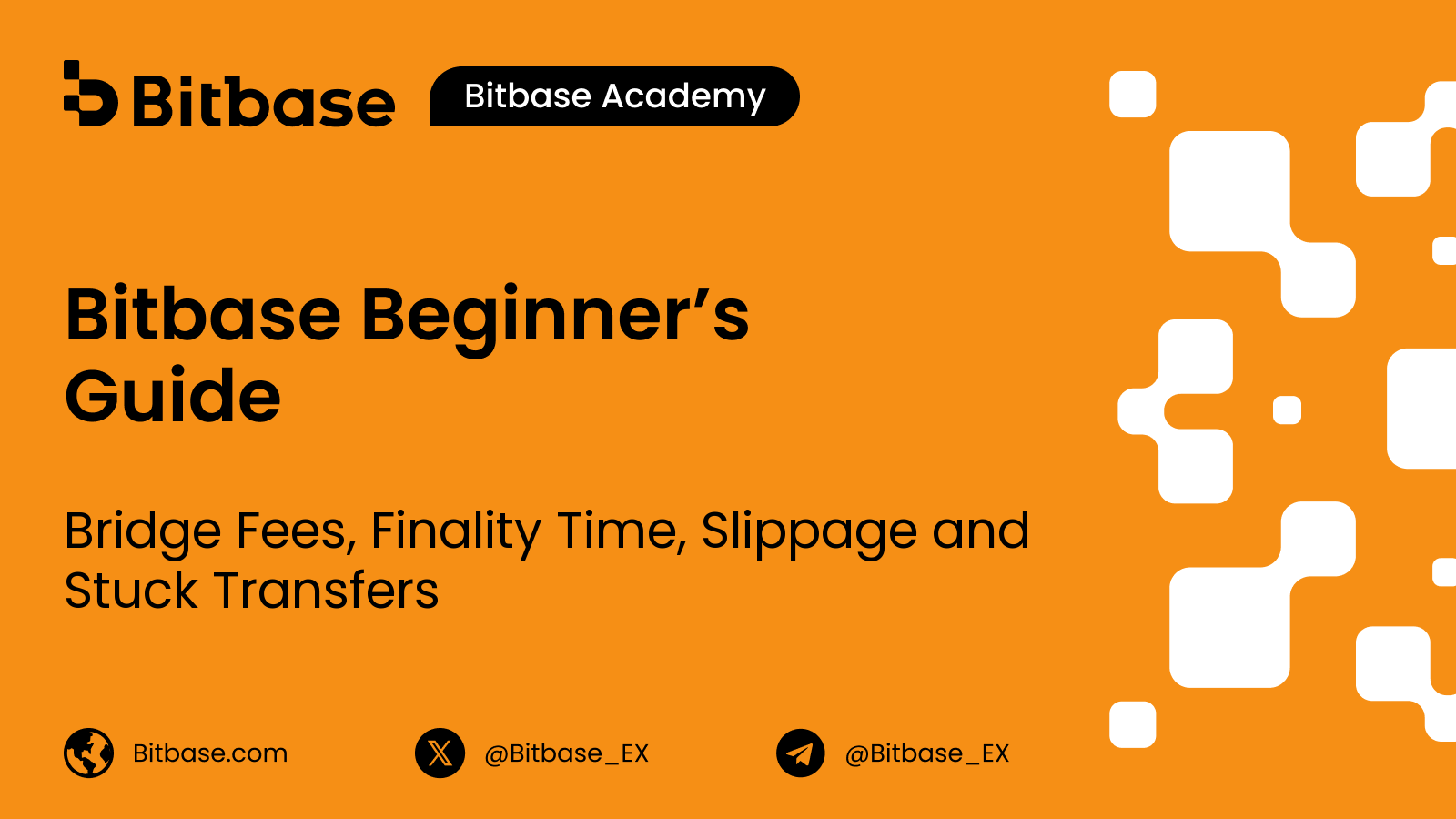 Bridge Fees, Finality Time, Slippage and Stuck Transfers
