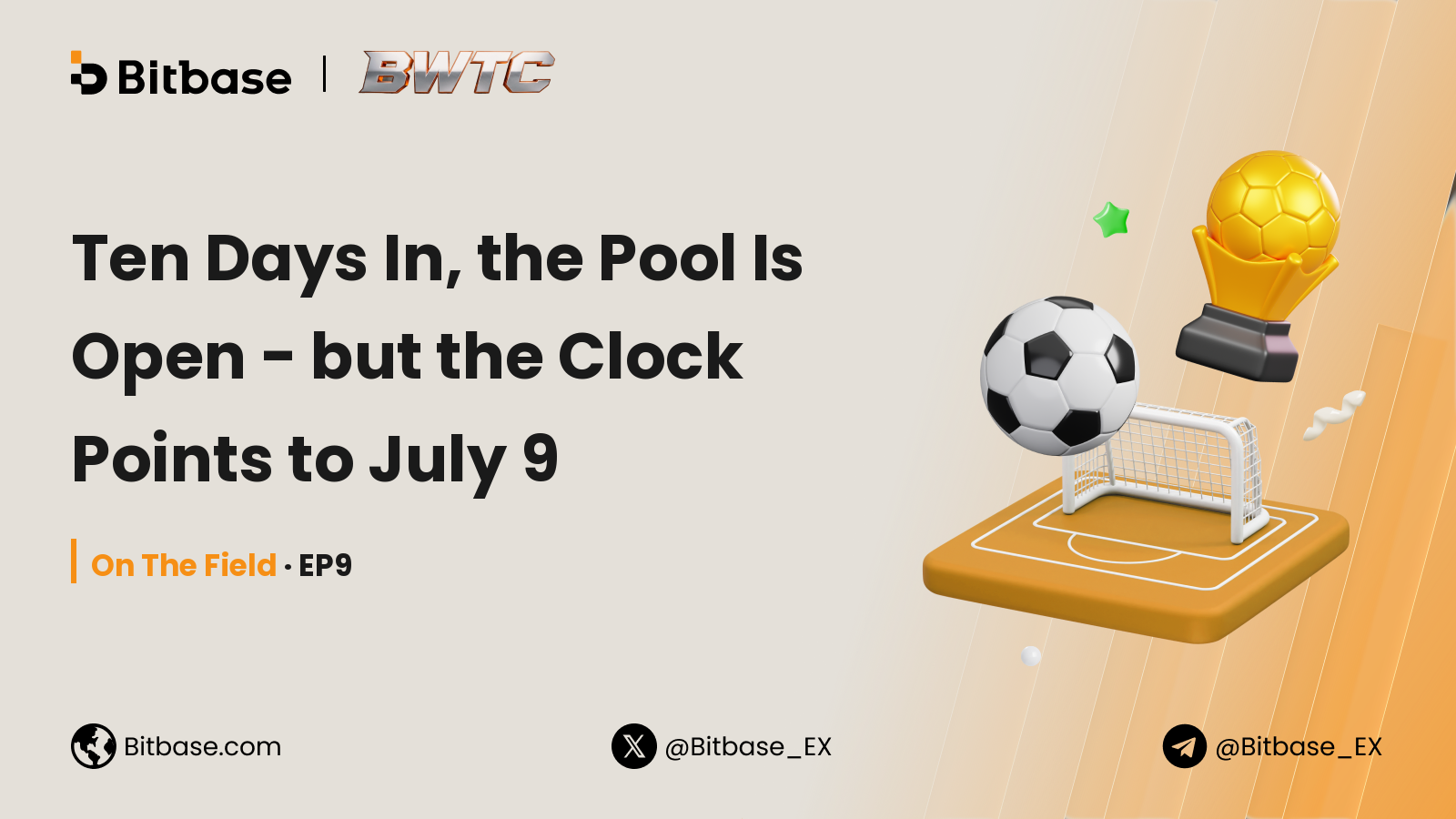 Ten Days In, the Pool Is Open - but the Clock Points to July 9
