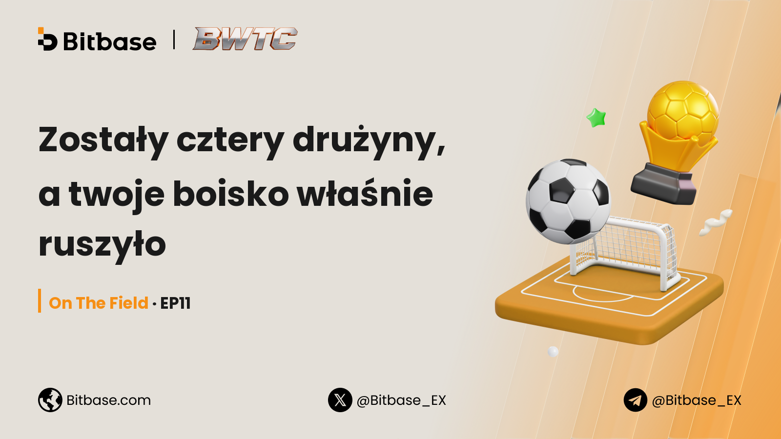 Zostały cztery drużyny, a twoje boisko właśnie ruszyło