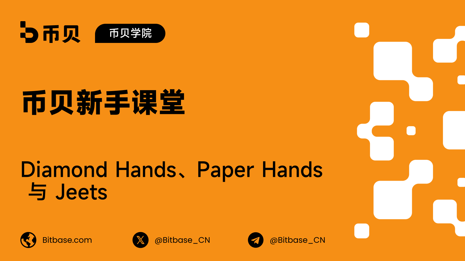 Diamond Hands、Paper Hands 与 Jeets