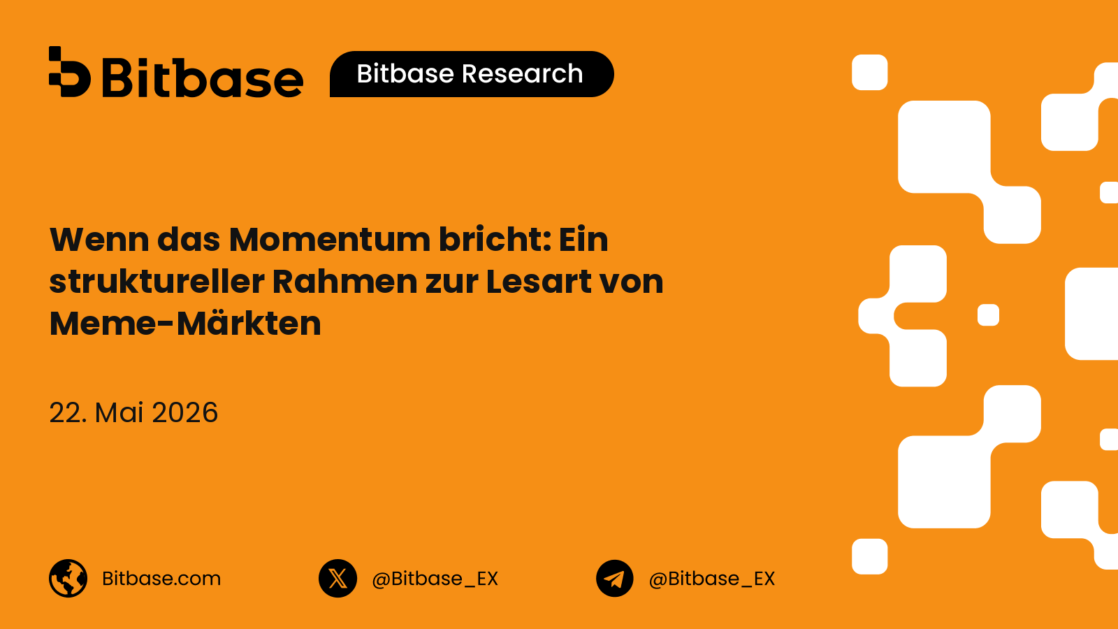 Wenn das Momentum bricht: Ein struktureller Rahmen zur Lesart von Meme-Märkten