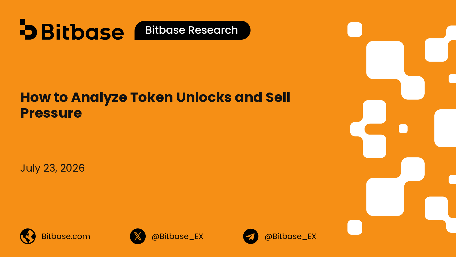 How to Analyze Token Unlocks and Sell Pressure: A Market-Impact Framework and Sell-Pressure Risk Score