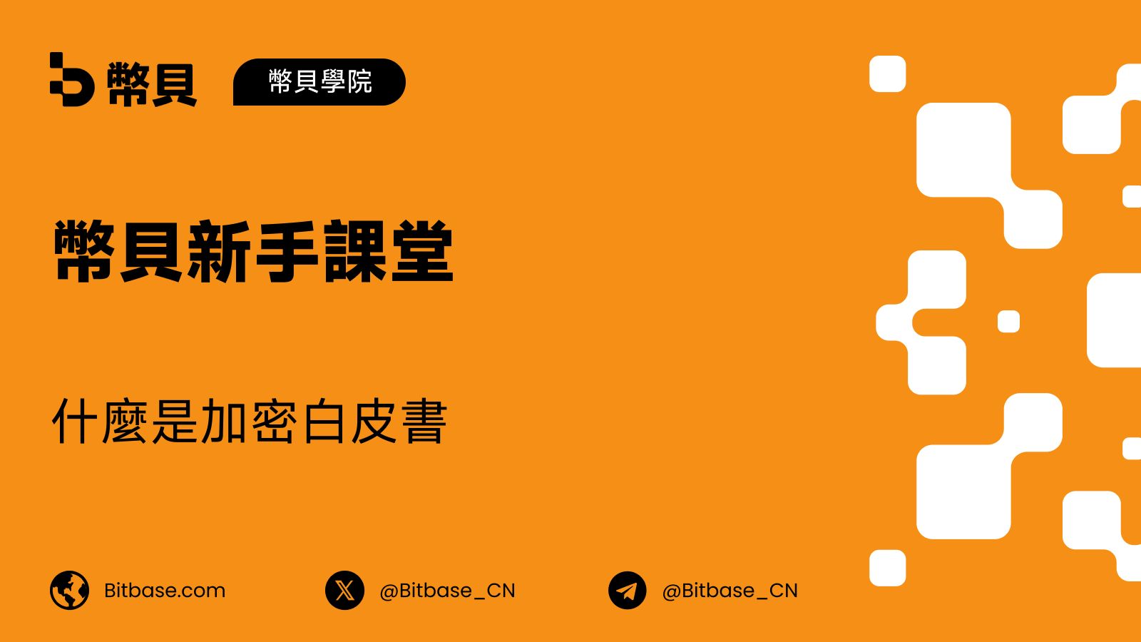什麼是加密白皮書(Whitepaper)