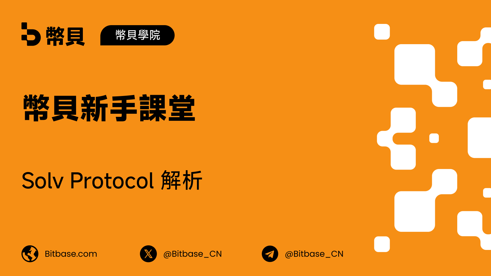 Solv Protocol 解析