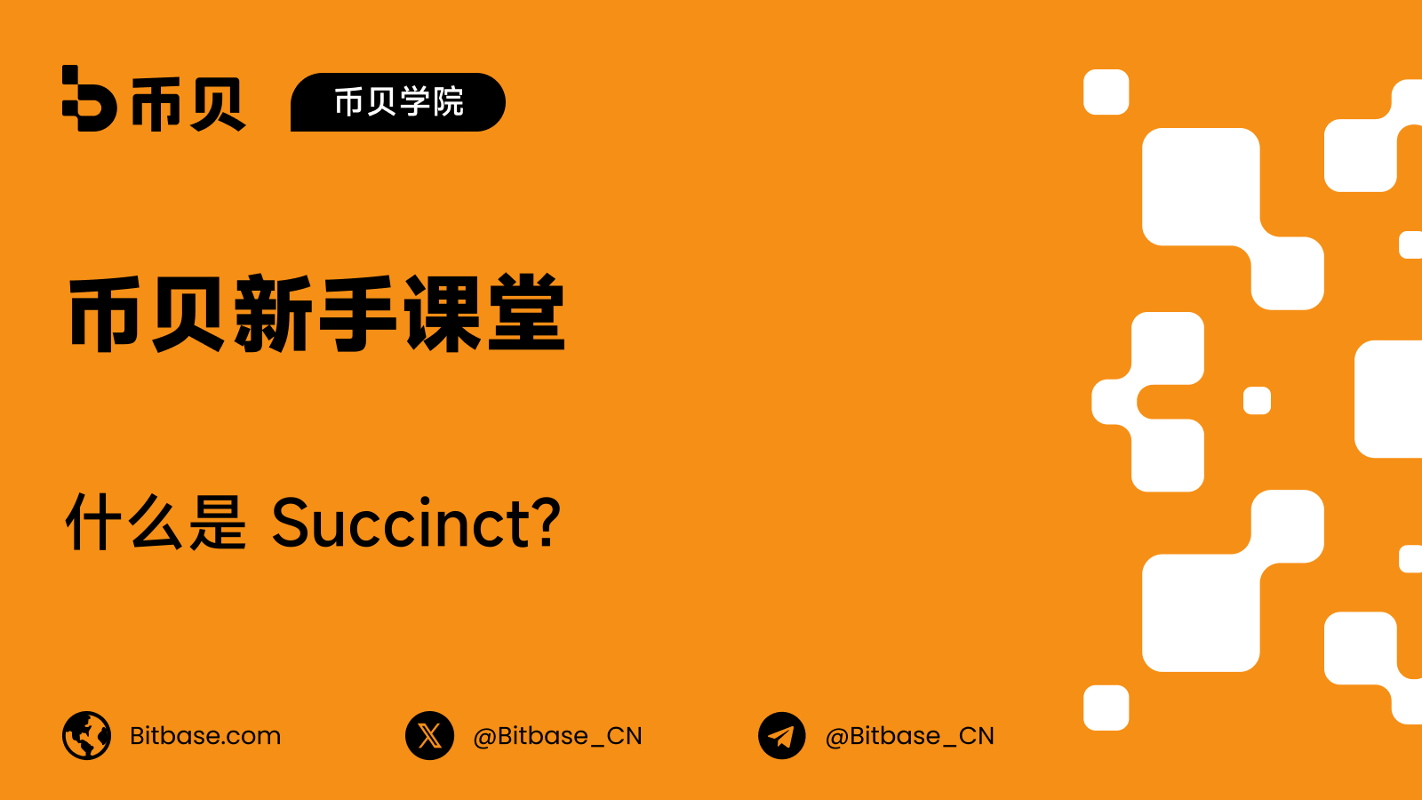 什么是 Succinct?去中心化证明网络