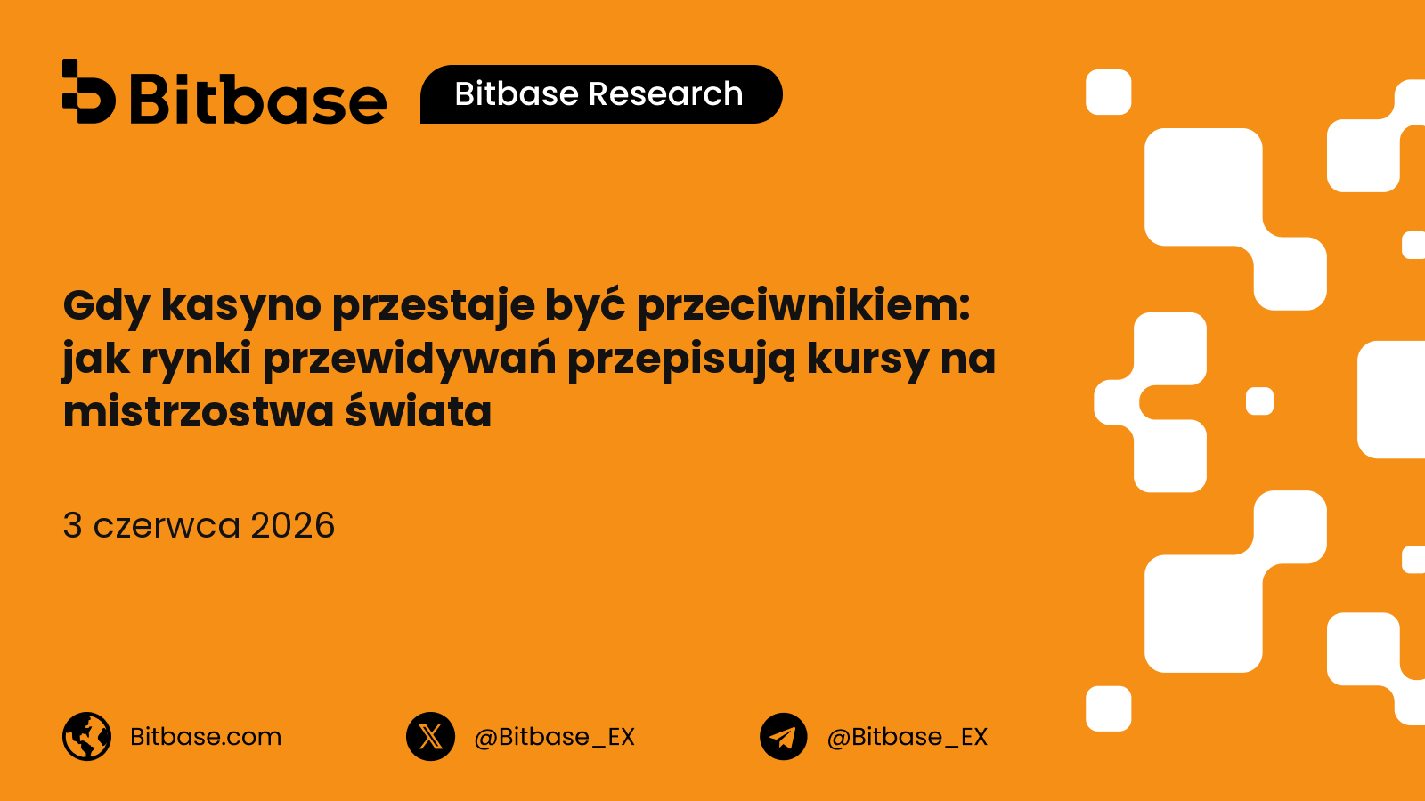 Gdy kasyno przestaje być przeciwnikiem: jak rynki przewidywań przepisują kursy na mistrzostwa świata